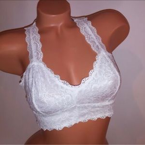 Felina Vintage Coquette Racerback Lace Bralette